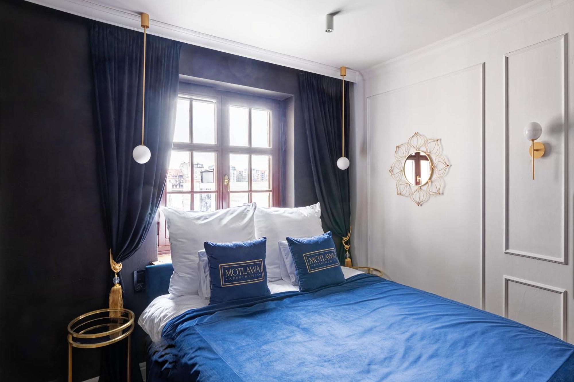 Motlawa Apartments - Old Town & River Viev, Fast Wifi 格但斯克 外观 照片