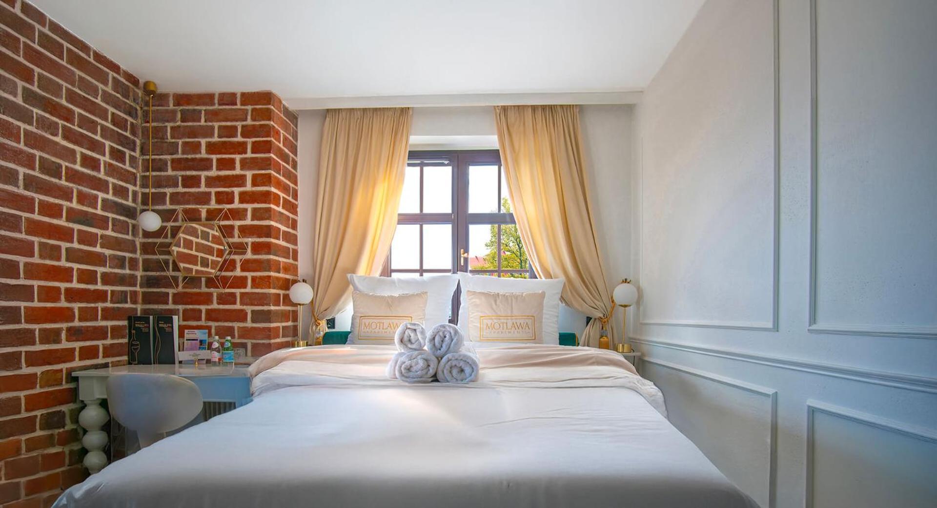 Motlawa Apartments - Old Town & River Viev, Fast Wifi 格但斯克 外观 照片