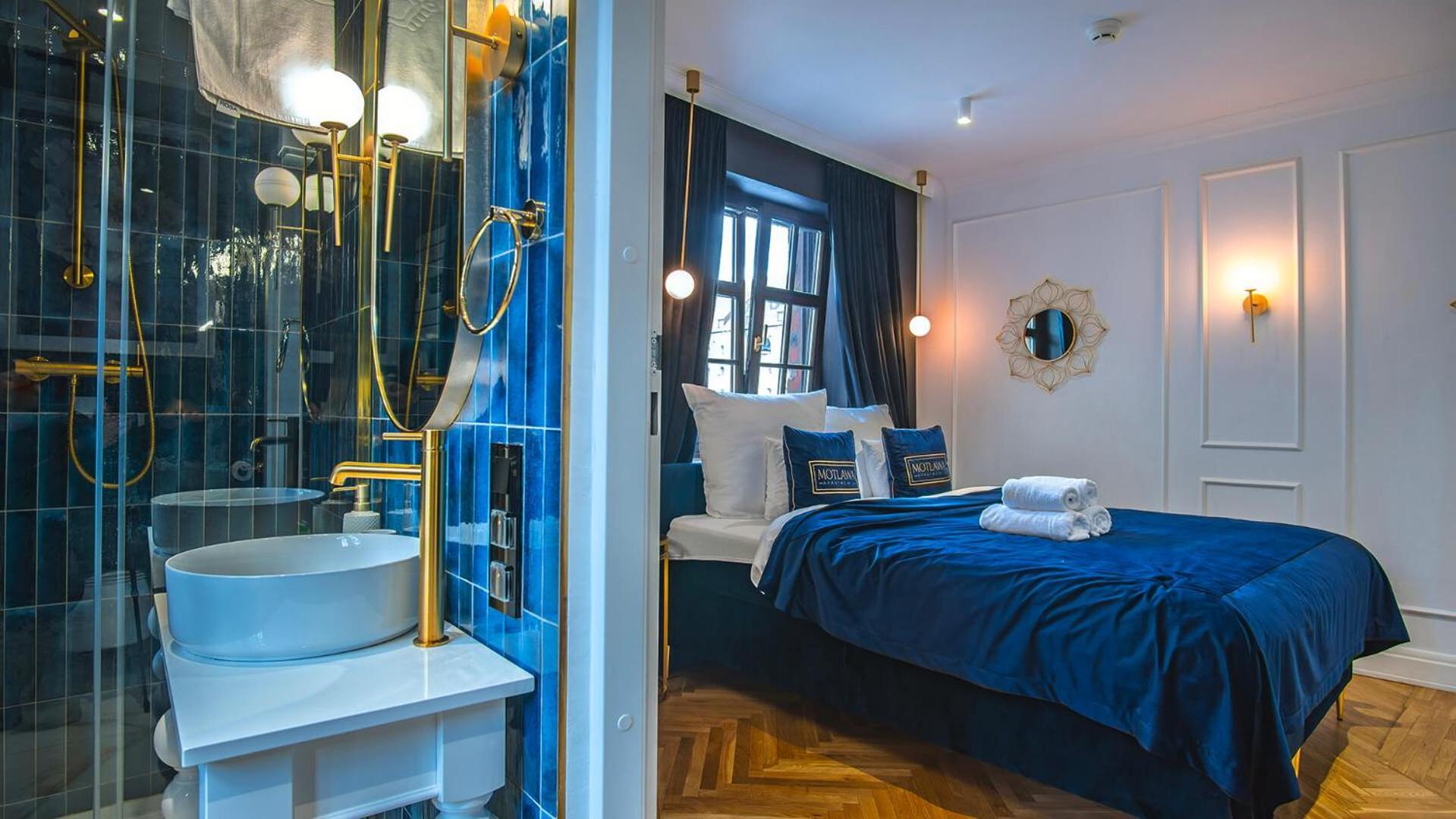 Motlawa Apartments - Old Town & River Viev, Fast Wifi 格但斯克 外观 照片
